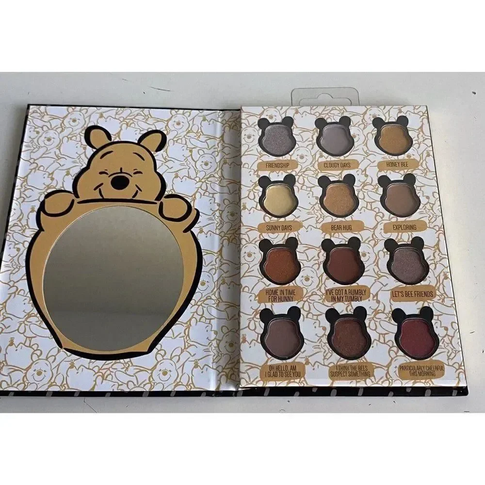 Taste Beauty Winnie The Pooh HUNNY Eyeshadow Palette 12 Colors Shimmer Matte NEW